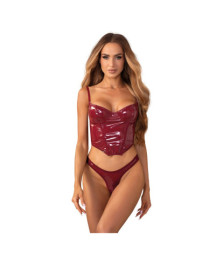 Redya Corset et string rouge